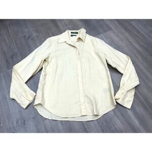 Ralph Lauren Cream Casual Button Down Shirt